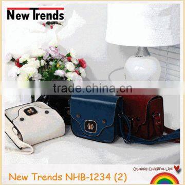 Fashion colorful PU with cute hardware bag