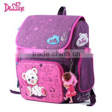 Factory Price Kids School Bags Girls Cartoon School Backpack photo-4