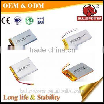 UN38.3 UL stability li ion 3.7v lithium batteries rechargeable 1500mah