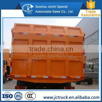 The hydraulic street China howo 4x2 butt seam garbage truck The factory price