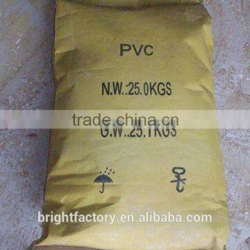 resin pvc, pvc resin k 63-65 factory price