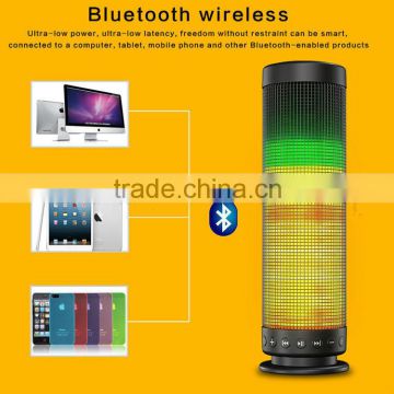 bluetooth speaker led light with aux TF card slot high end speaker subwoofer