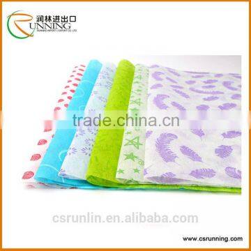 Polyester Printed Non Woven Fresh Flower Wrapping Paper photo-5