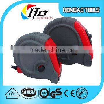 Good qulity co-rubber coated of steel tape measure mm in inch