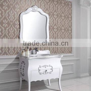 USA style Antique Solid Wood Bathroom Vanity