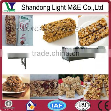 Nutrition Chocolate Coating Raisin Fruit Puffs Oat Bars Machine