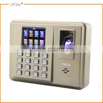 TX638 Fingerprint Clock Standalone TCP/IP WIFI Fingerprint Sensor Color TFT Screen Office Device Biometric Attendance System photo-3