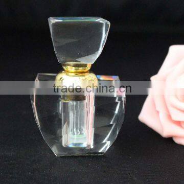 3ml beautiful shaped crystal wedding favor perfume bottle