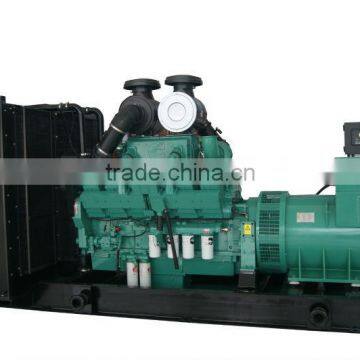 640KW open type diesel generator set powered by Cummins
