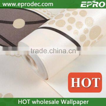 easy-cleaning Wallcovering graceful wallpaper decoration