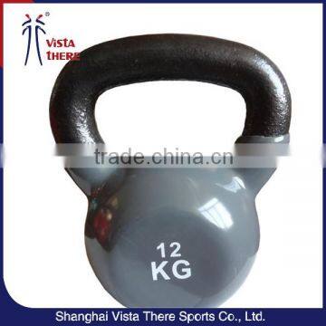 Try&Do best selling 12KG gym fitness exercise equipment Vinyl Kettlebell