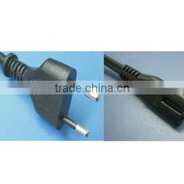 2-prong eu ac power cord for laptop