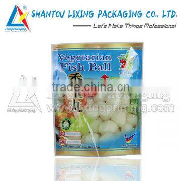 Vegetarian fish ball packaging