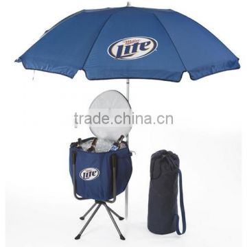 Standing Party Cooler with Umbrella - 48 Can,cooler tub