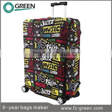 New design luggage cover spandex factory