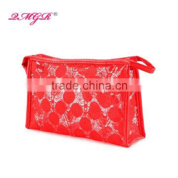 2016 Popular Personalized PVC Lace Cosmetic bag