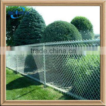 hot dipped galvanised diamond wire mesh chain link yard fencing