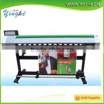 1.8 meters digital eco solvent printer /leather printer with double DX5 heads