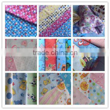 cotton flannel fabric for baby clothing pajamas