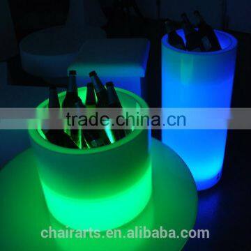 shanghai event rental best selling pub acrylic LED ice bucket