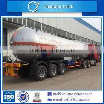 Hot selling new design customized Q345R/Q370R BPW 3 axle 59.5m3 59500L 25ton lpg tanker semitrailer,lpg gas semi trailer