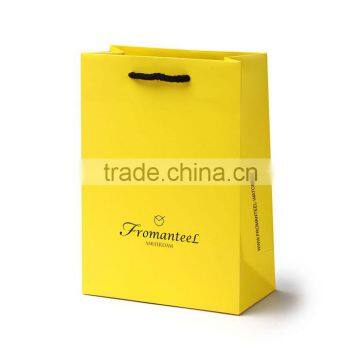 Custom printed folding shopping bag