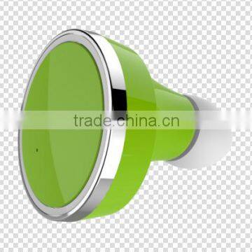 High Performance Digital In-Car Dual USB Car Charger Bluetooth Handsfree Calling For smart phones