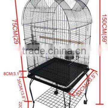 Dome Top Parrot Cage with Stand