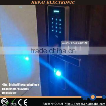 Hot Sell Fingerprint Door Lock with Hidden Touch Screen Button                        
                                                Quality Choice