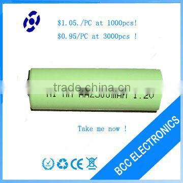 Rechargeable Ni-mh battery 2500mah aa battery