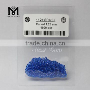 Hot Sale Machine Cut Round 1.25mm 112# Spinel Gem