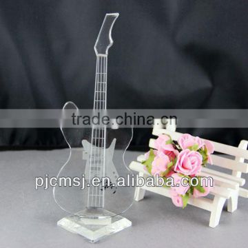 new product,crystal Guitar for home decor