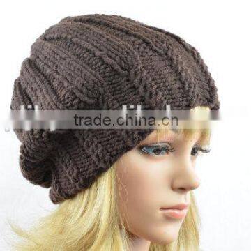 handmade wool knit cap winter