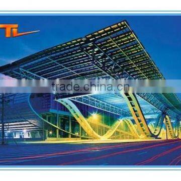 Hall Stadium Station Roof Steel Truss