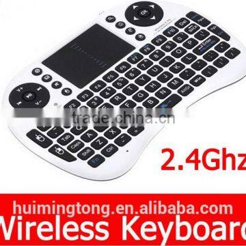 2.4G wireless fly air mouse with keyboard for smart TV and android TV BOX/PC/HTPC