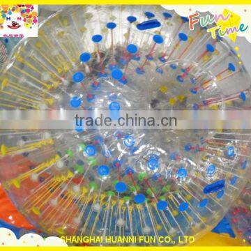 Inflatable zorb ball track,kids body zorb ball for bowling