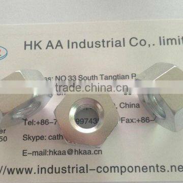 high strenth aluminum/steel hex nut