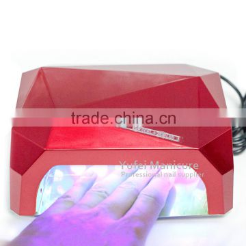 2016 hotselling 36w diamond ccfl nail led uv lamp