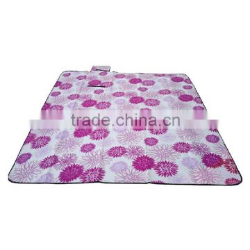 tote beach mat Soft textile beach mat beach mat factory