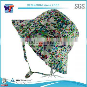 Wholesale high quality waterproof foldable hat embroidery fishing hat