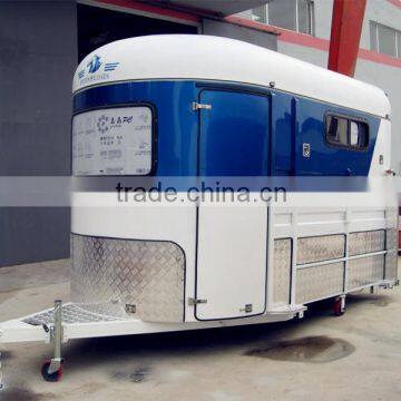 High quality 2 horse float angle load standard version