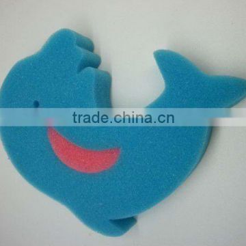 animal shape bath sponge