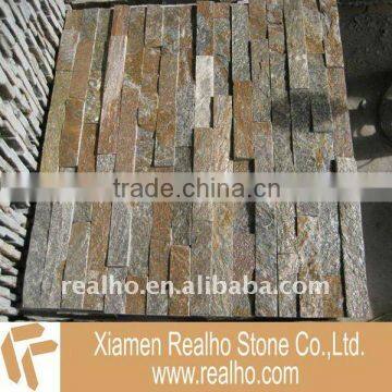 Rusty slate stacked culture stone