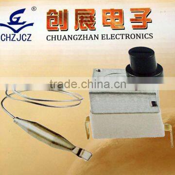 Thermostat Switch/t85 Push ,Latching Dome Push Button Switch SPST 250V