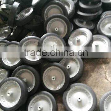 10 x2.5 inch solid rubber trailer wheels