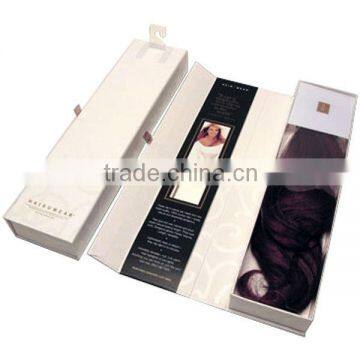 fake hair box packing box manmade hair extension box