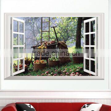 Room Decor Wall Decoration 3D Fruit Tree Applied Artwork Stickers Baby