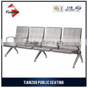 4 Seats stainless steel hospital waiting room chairs