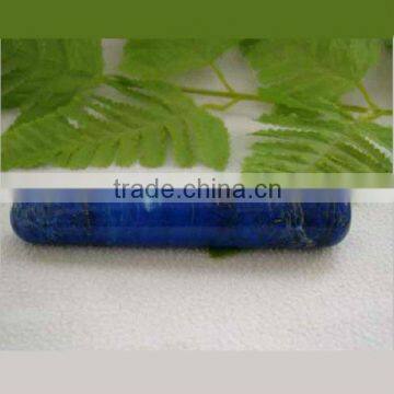 22*118mm Natural lapis lazuli gemstone massage wands for health