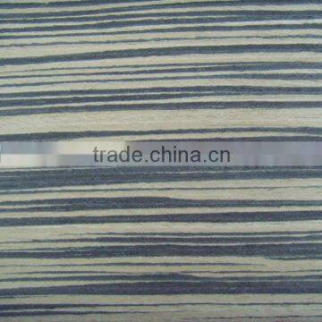 Ebony Artificial Wood Veneer Sheet for Door Manufacturer